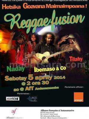 Naday, Ibemaso, Tilahy Reggae fusion - Hetsika goavana Maimaimpoana Alliance Française d'Antananari