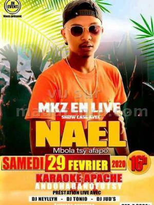 Nael en live Karaoke Apache Andoharanofotsy