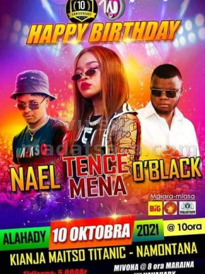 Nael‍ - Tence Mena‍ - OBlack‍ - Terrain Titanic Namontana‍