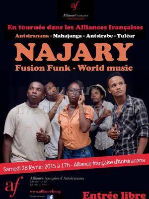 Najary - Fusion Funk - World Music à l'Alliance Française d'Antsiranana