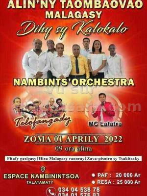 Nambints'Orchestra Alin'ny taombaovao Espace Nambinintsoa Talatamaty