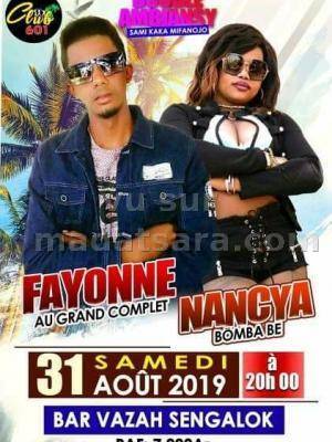 Nancya & Fayonne Armada - Bar Vazah Sengalok