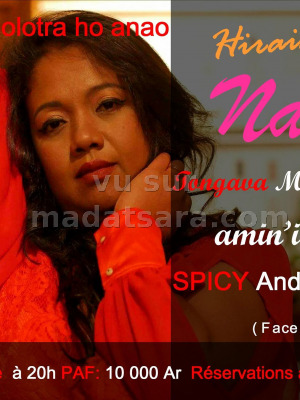 Nanie‍ en cabaret concert Spicy Andravoahangy‍