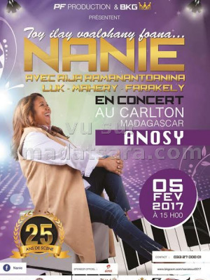 Nanie‍ en concert au Carlton Madagascar‍ avec Rija ramanantoanina‍, Luk‍, Mahery‍ & Fara kely‍