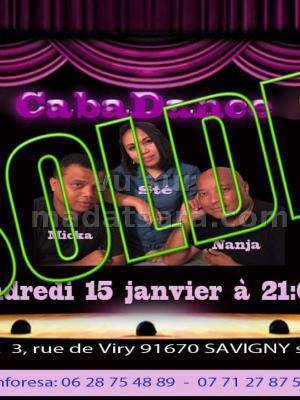 Nanja, Micka, Sté - Cabaret dance - L'Atelier Savigny sur Orge