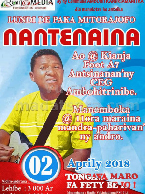 Nantenaina‍ - Kianja Foot A7 Ambohitrinibe‍