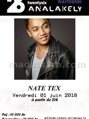 Nate‍ en concert Karibotel Twenty Six 26‍