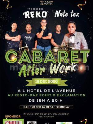 Nate Tex & Reko Fy cabaret Hotel de l'Avenue (HDA) Analakely