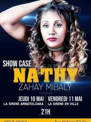 Nathy en show case La Sirene Ambatoloaka - La Sirène Hell-Ville