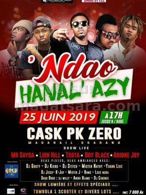'ndao hanal'azy Casc PK Zero Soarano (Madarail)
