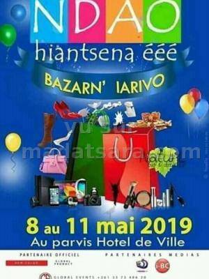 Ndao hiantsena é bazar Iarivo Hotel de Ville Analakely Antananarivo
