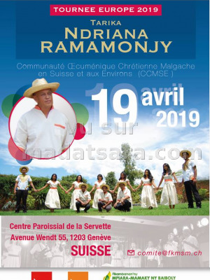 Ndriana ramamonjy‍ - Centre Paroissial Servette Genève‍