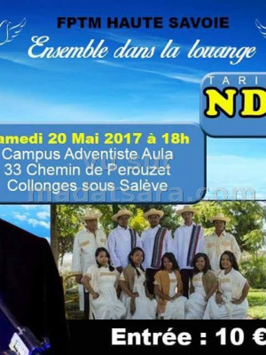 Ndriana ramamonjy‍ - en concert Campus Adventiste Aula
