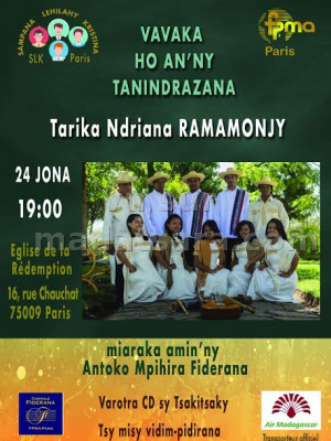 Ndriana ramamonjy‍ vavaka hoan'ny tanindrazana - Chauchat Eglise de la Rédemption‍