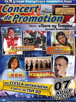 Ndriana Ramamony, G.R Groupe & Nina Randrianaivo - CCESCA Antanimena