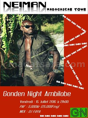 Neiman en concert au Golden Night Ambilobe