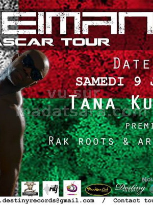 Neiman Madagascar Tour - en concert au Kudeta