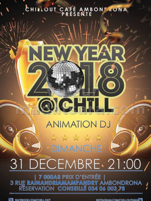 New Year 2018 - Chillout Café Ambondrona‍