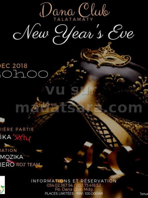 New Year's Eve - Dana Club Talatamaty‍
