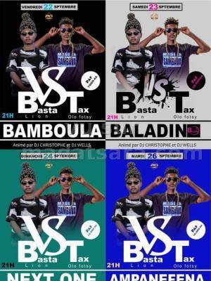 Ngiah Tax Olo Fotsy & Basta Lion Sava tour 2017 Next One Andapa - Millenium Discothèque Ampanefena - Baladin Sambava - Bamboula - Antalaha