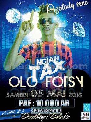 Ngiah Tax Olo Fotsy‍ en show case Baladin Sambava‍