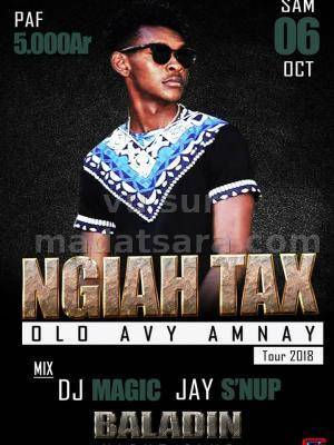 Ngiah Tax Olo Fotsy en show case Baladin Sambava