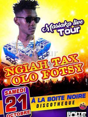 Ngiah Tax Olo Fotsy en show case Discothèque Boite Noire Antsiranana