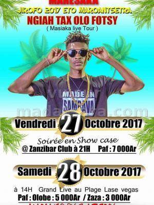 Ngiah Tax Olo Fotsy en show case jirofo 2017 maroantsetra