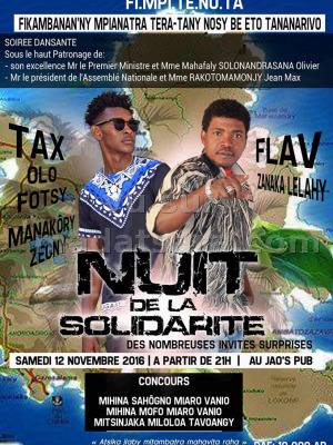 Ngiah Tax Olo Fotsy‍ & Flav Rotsaka‍ - Nuit de la solidarité au JAO'S PUB‍