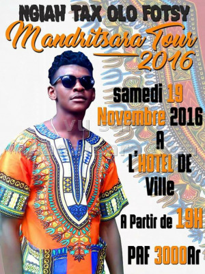 Ngiah Tax Olo Fotsy‍ Mandritsara tour Hotel de ville Mandritsara