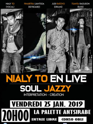 Nialy To‍ en live Soul Jazzy - La Palette Antsirabe‍