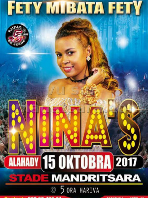 Nina's‍ en concert Stade Municipal Mandritsara‍