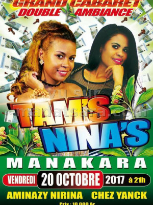 Nina's‍ & Tam's‍ en concert Aminazy Nirina Chez Yanck Manakara