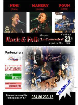 Nini (Kiaka), Mahery (Johary), Poun (Green) - Rock et Folk à l'espace Coriandre