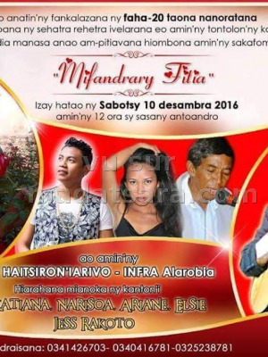 Njakatiana‍, Ariane‍, Narisoa, Elsie‍, Jess Rakoto‍ - Mifandray fitia - Haitsiron'Iarivo - INFRA Alarobia