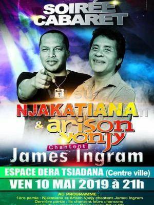 Njakatiana & Arison Vonjy soirée cabaret Espace Dera