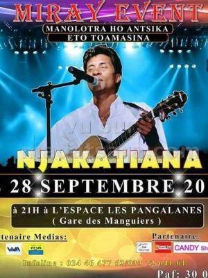Njakatiana en concert Gare des Manguiers Espace Les Pangalanes Toamasina