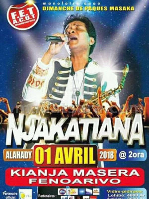 Njakatiana‍ en concert Kianjan'ny Masera Fenoarivo‍