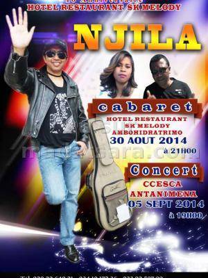 Njila en concert au CCESCA Antanimena