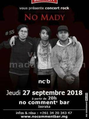 No Mady en concert No Comment Bar Isoraka