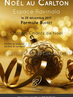 Noël au Carlton Madagascar‍ Espace ravinala