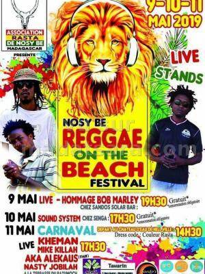 Nosy be reggae on the beach festival