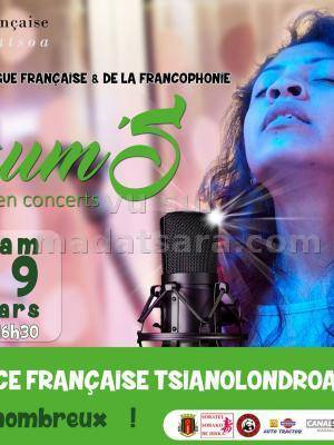 Noum'S en concerts à l'Alliance Française de Fianarantsoa