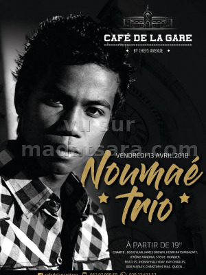 Noumaé trio au Café de la Gare Soarano‍