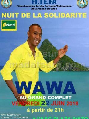 Nuit de la solidarité avec Wawa A&C Plaza Ivato