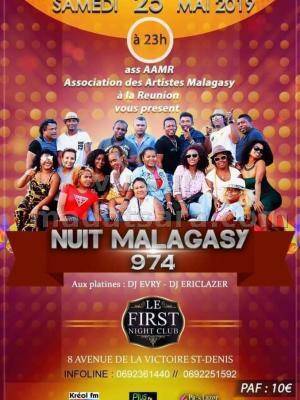 Nuit malagasy 974 First Night Club Saint-Denis