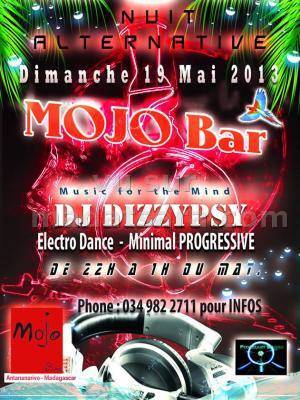 Présentée par Pixwizart Studio et Mojo Bar.
Music for the mind.
Dj Dizzypsy
Electro dance - Min