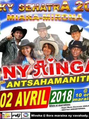 Ny Ainga vaky sehatra 2018 Antsahamanitra