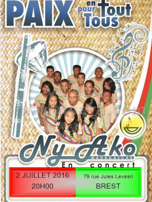 Ny Ako en concert à Brest
