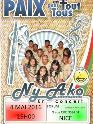 Ny Ako en concert à Nice - Forum Jorge François